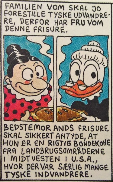Fru Vom og bedstemor And i Danmarks historie for folket. 2 del. Side 13.jpg