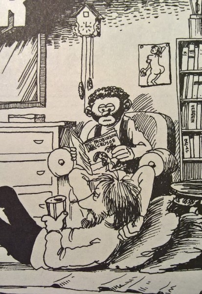 llustrerede Klassikere. 1957. nr 31. Robinson Crusoe. De forsvundne ynner. Side 1.jpg