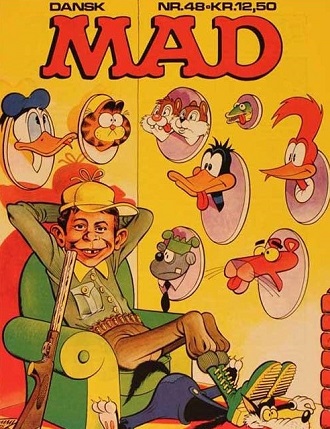 Anders And, Garfield, Chip & Chap, Daffy, Søren spætte, Otto, den lyserøde panter og store stygge ulv. Dansk Mad Nr. 48.jpg