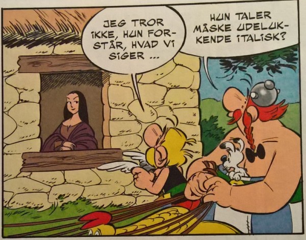 Mona Lisa i Asterix i støvlelandet. Side 28.jpg