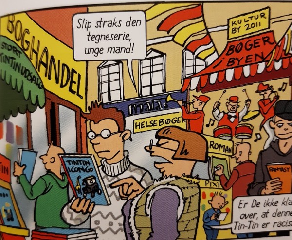 Tintin i Congo. i Eks Libris. Problemer med Carsten Jensen - robotten i Zone 7. Side 81.jpg